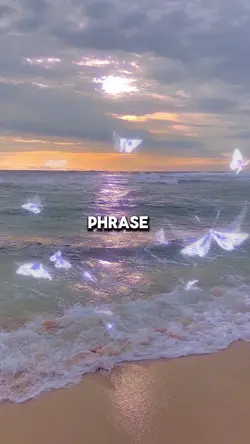 1 phrase…