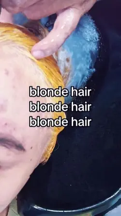 blonde hair, blonde