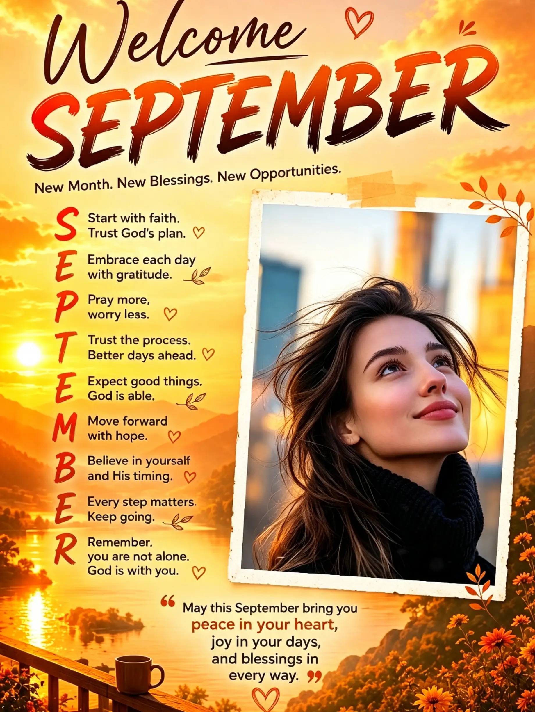 WELCOME SEPTEMBER