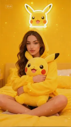 With Pikachu ai
