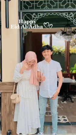 idul adha with ayang