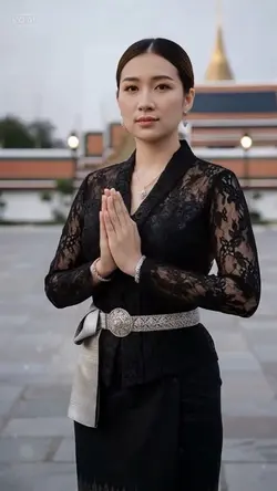 ก้มลงไหว้