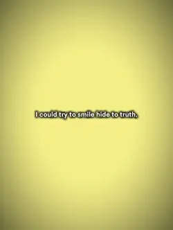 try to smile 