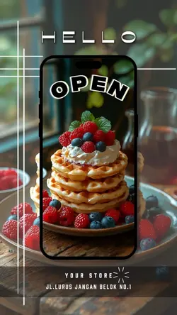 We are open