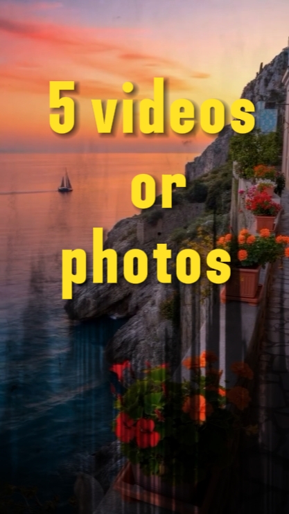 5 video atau foto 