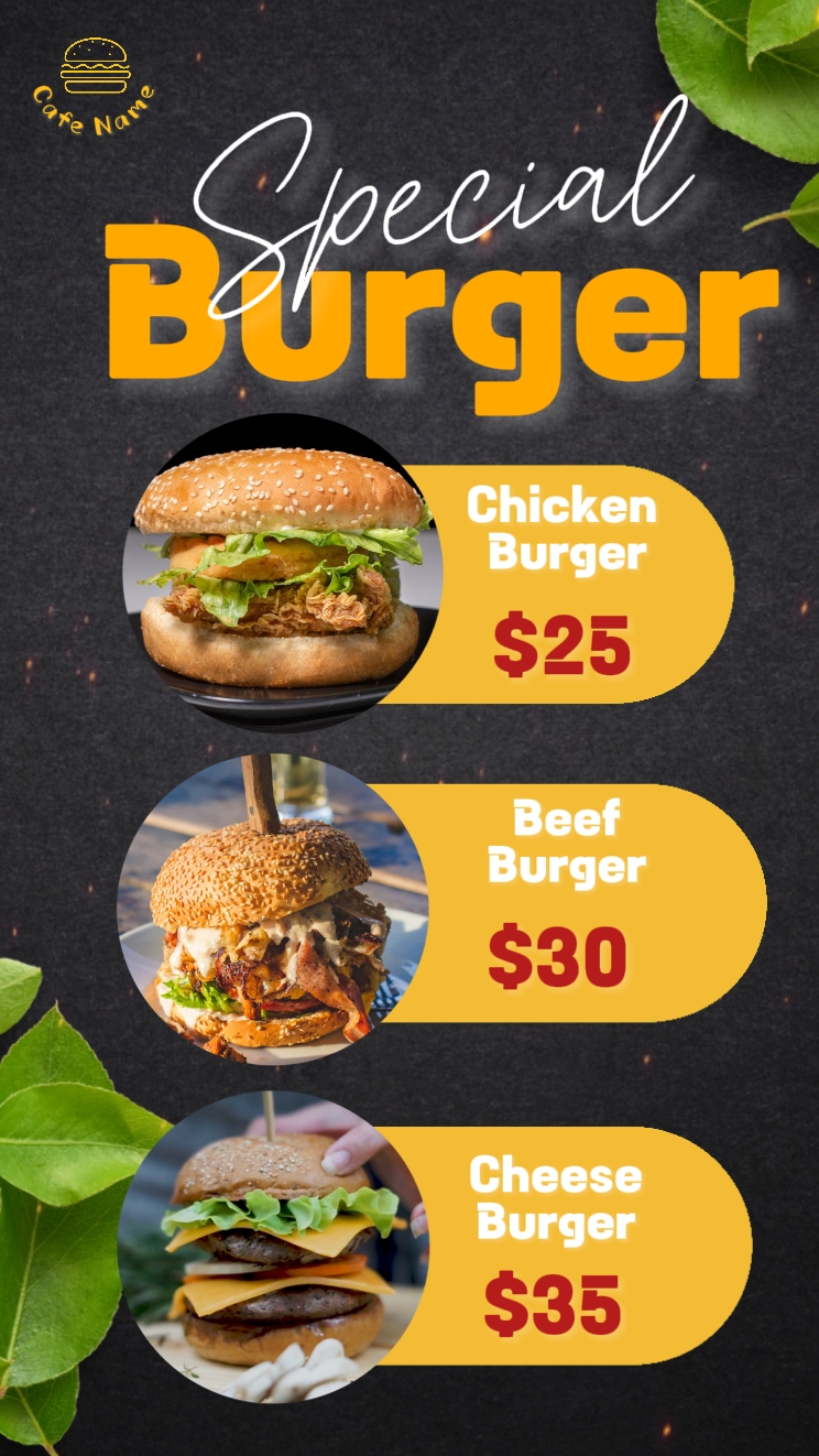 1 Special Burger