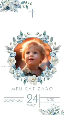 Convite Batizado 