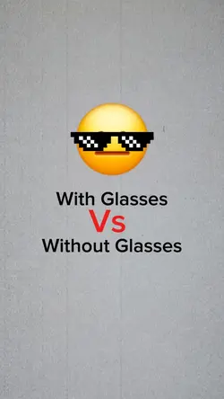 w/glasses