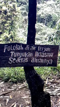 fotolah diair terjun