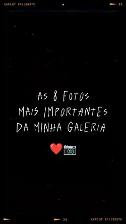 as 8 fotos 