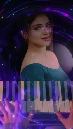 Colourful piano 