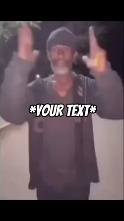 Homeless man king fu