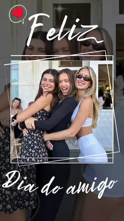 Feliz dia do amigo