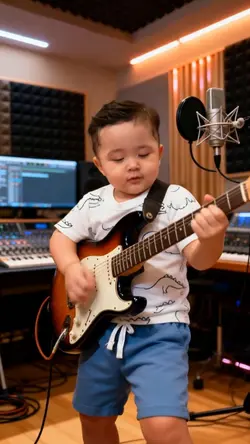Baby guitar