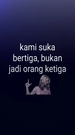 kami suka bertiga
