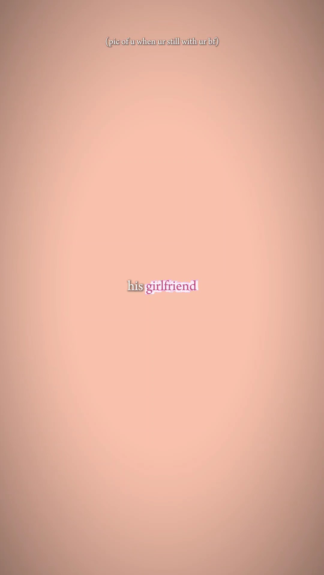 his girlfriend 