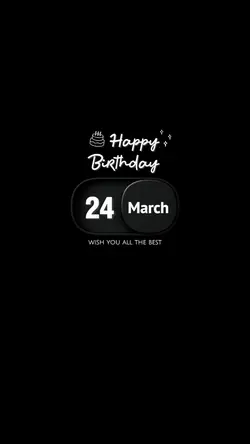 hbd 24 march 2026
