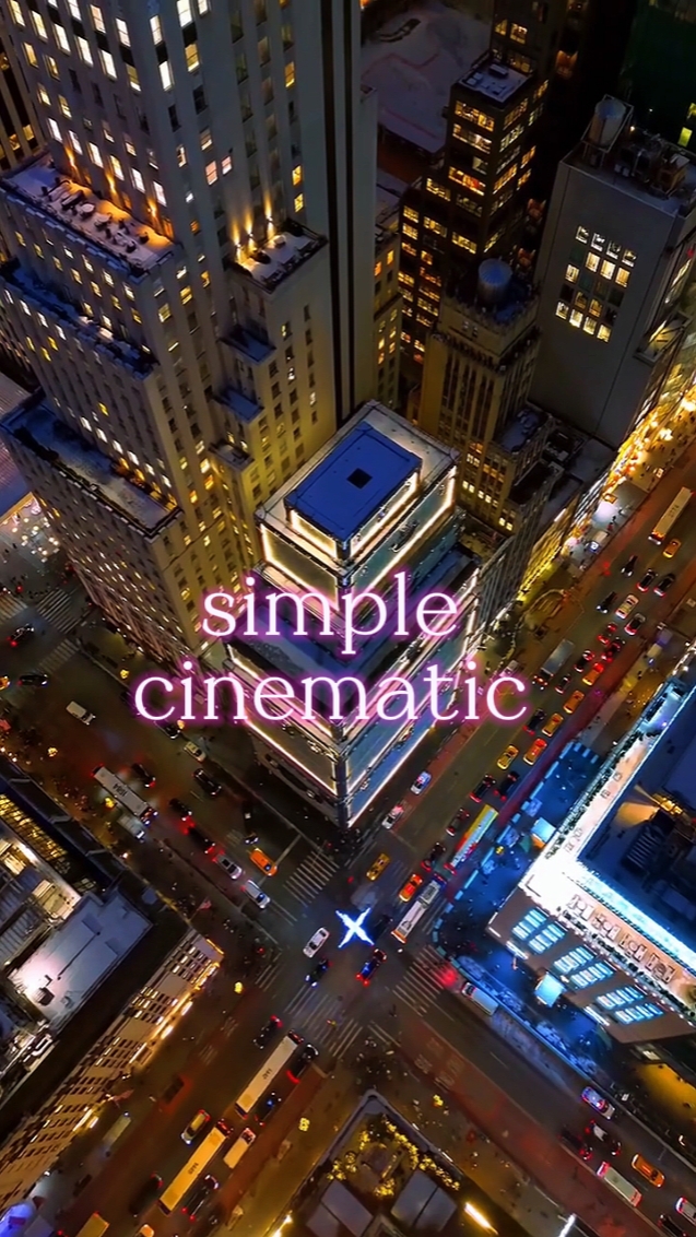 simple cinematic 
