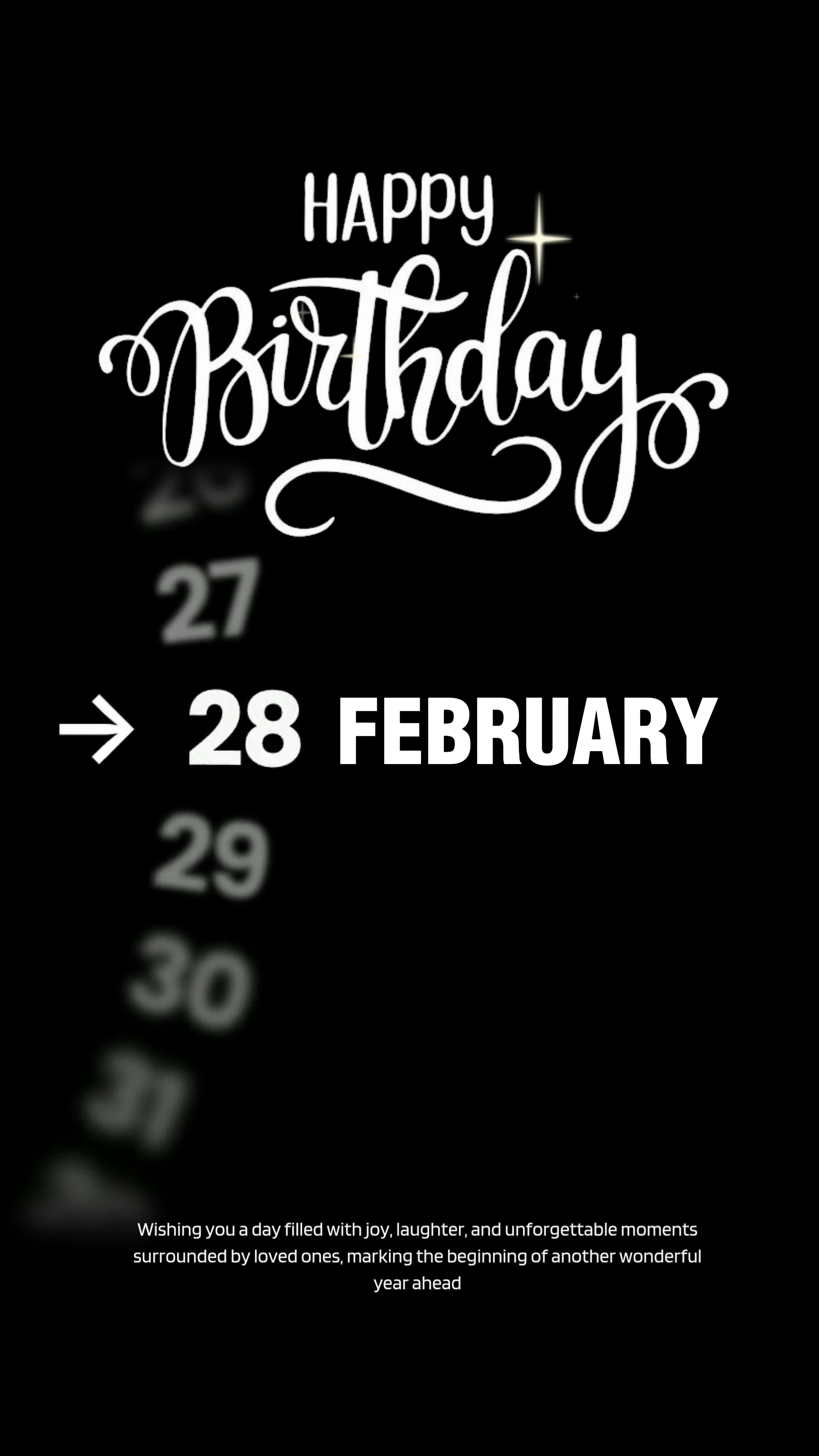 Aniversário de 28 de fevereiro