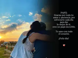 te amo, papá❤️