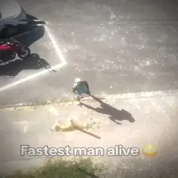 fastest man alive!
