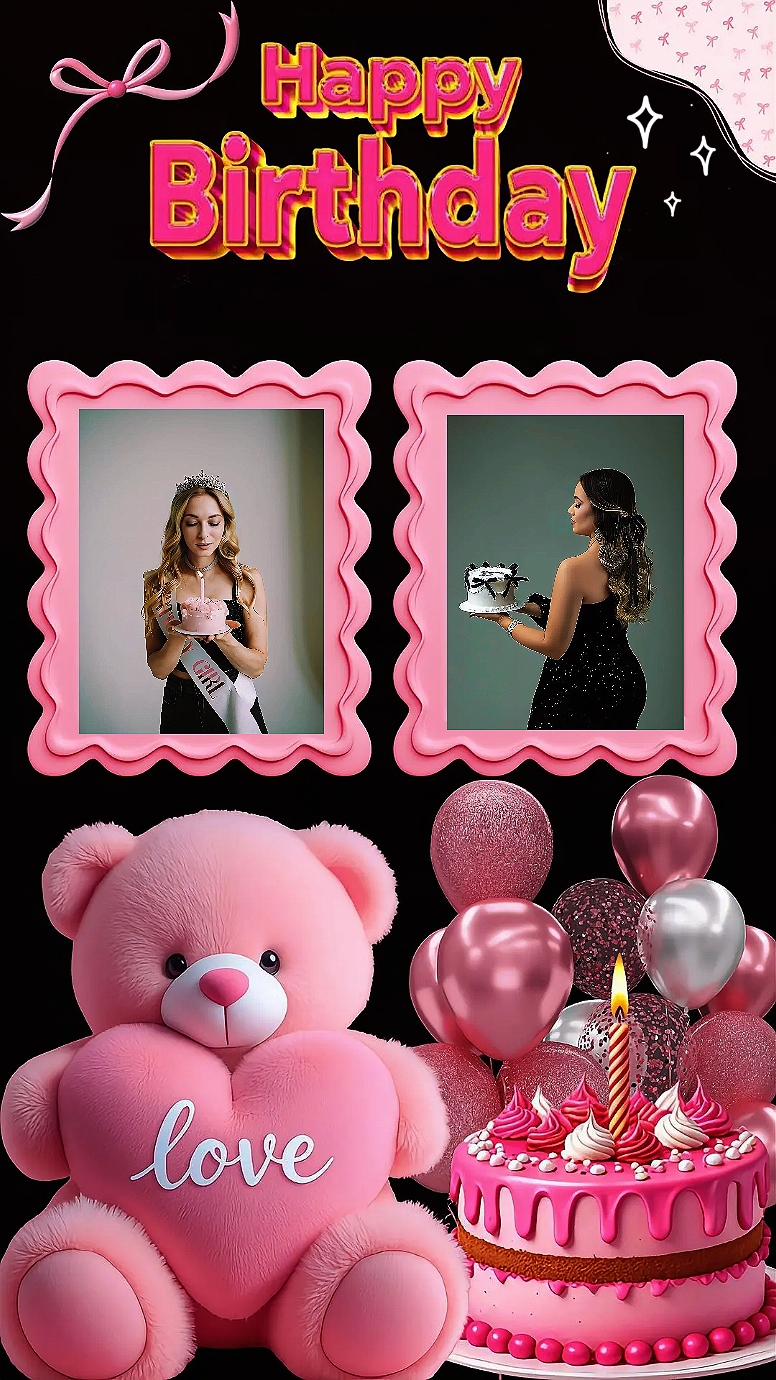 Moldura Aniversário Aesth