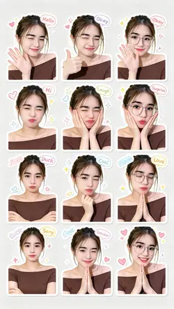 AI sticker trend
