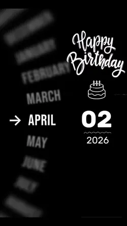 BDAY SON 02 APRIL 
