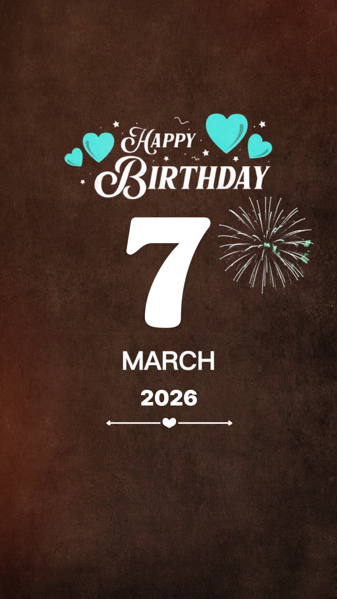 Ulang tahun 07 Maret