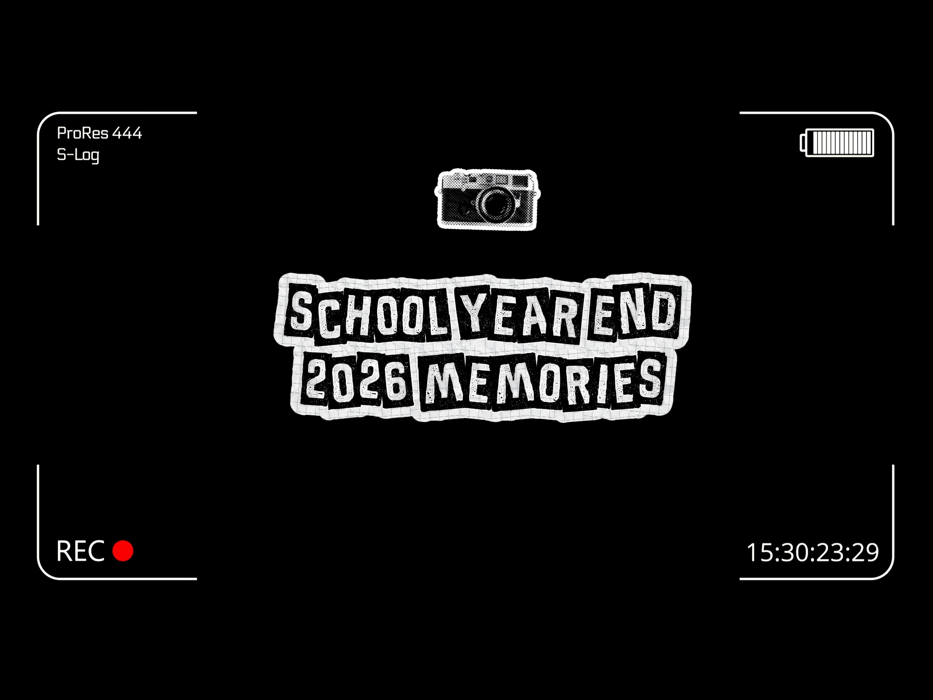 Fin de l'année scolaire