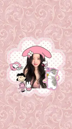cute pink
