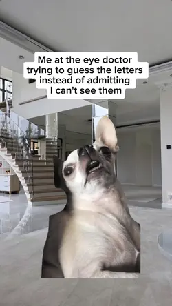 me at the eye doctor