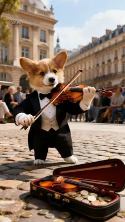 Street Violin Pet -F