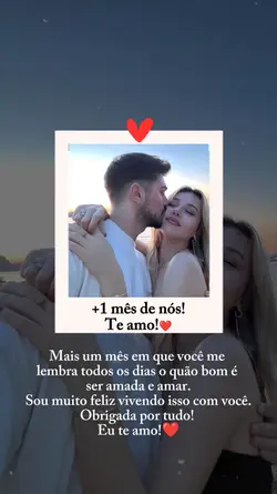 Mês Namoro status