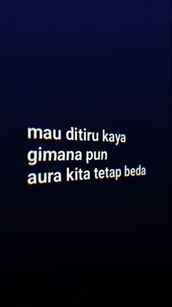 mau ditiru kaya