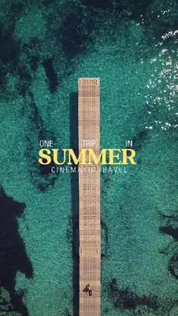 one trip in summer 
