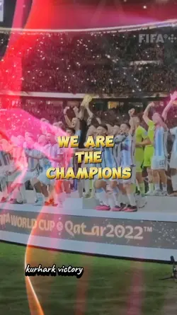 WE ARE THE CHAMPION