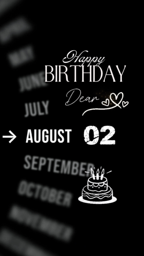 Alles Gute zum Geburtstag Lieber