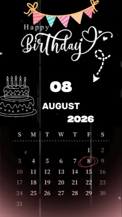 birthday 8 august