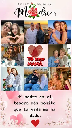 Te amo mamá 