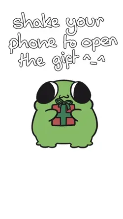 open the gift