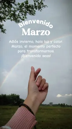 bienvenido marzo
