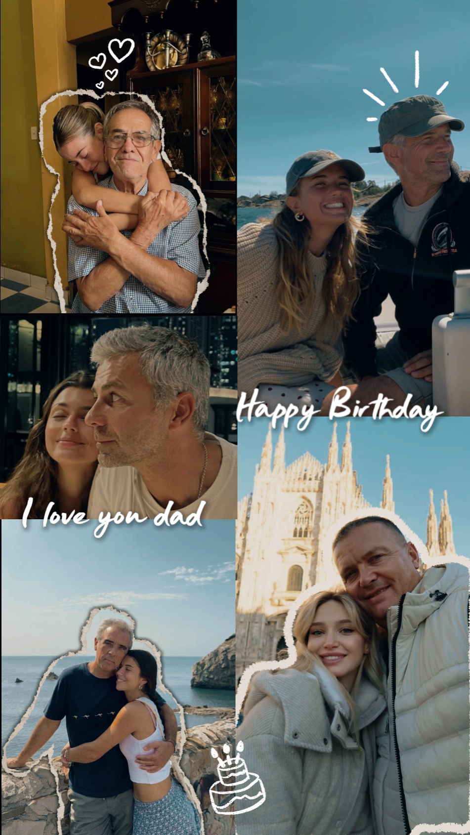 Feliz aniversário pai