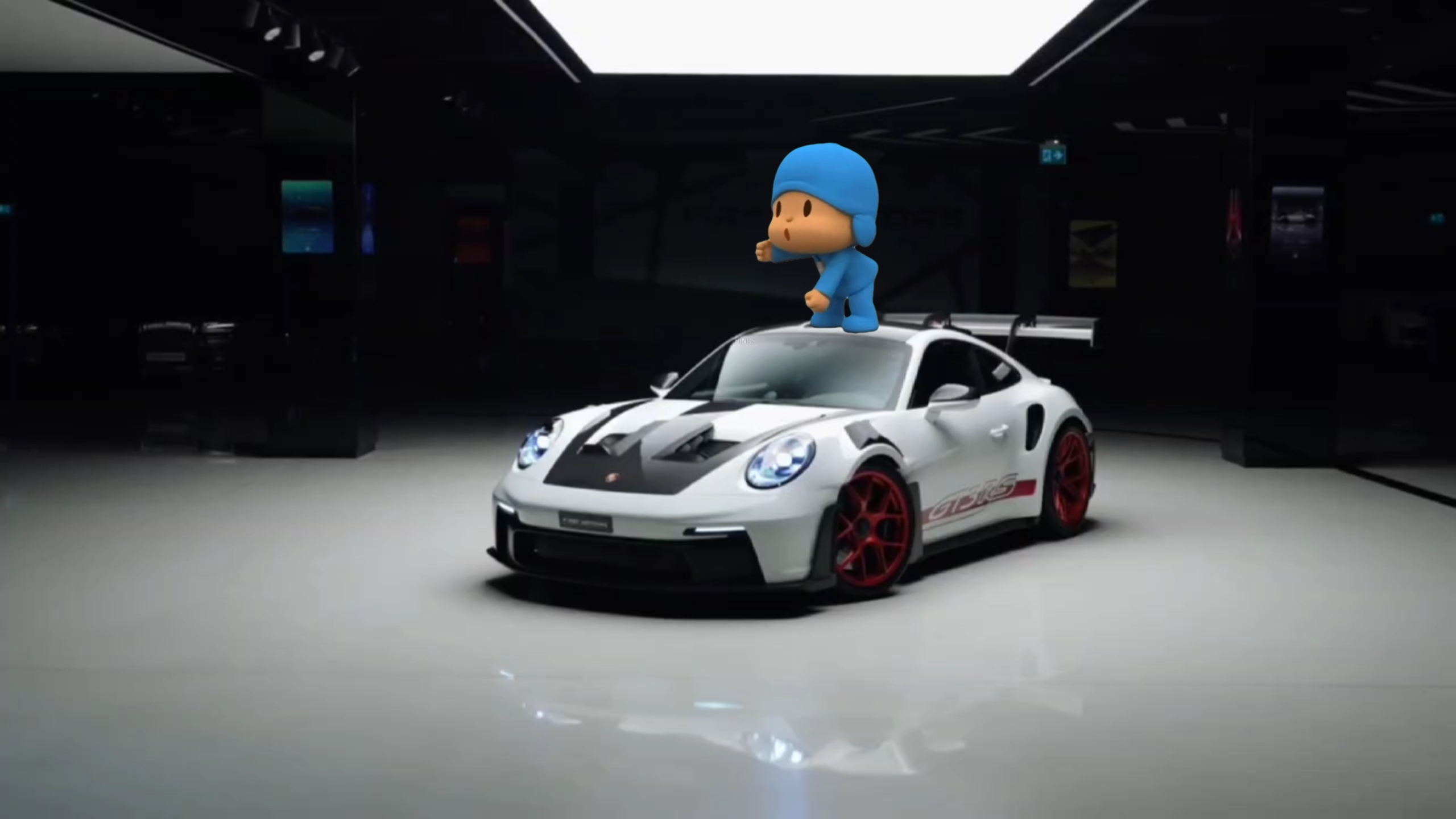 Coche de tendencia Pocoyo