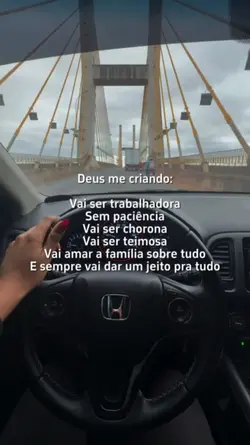 Deus me criando: