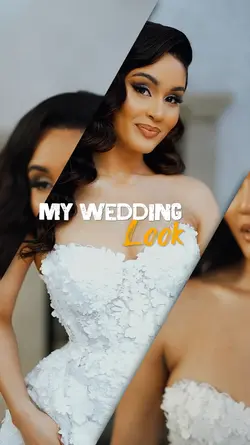 My wedding look