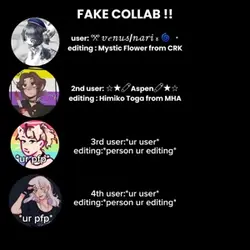 Fake collab