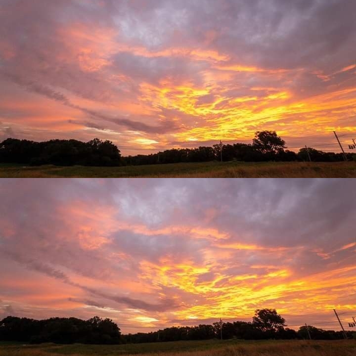coucher de soleil