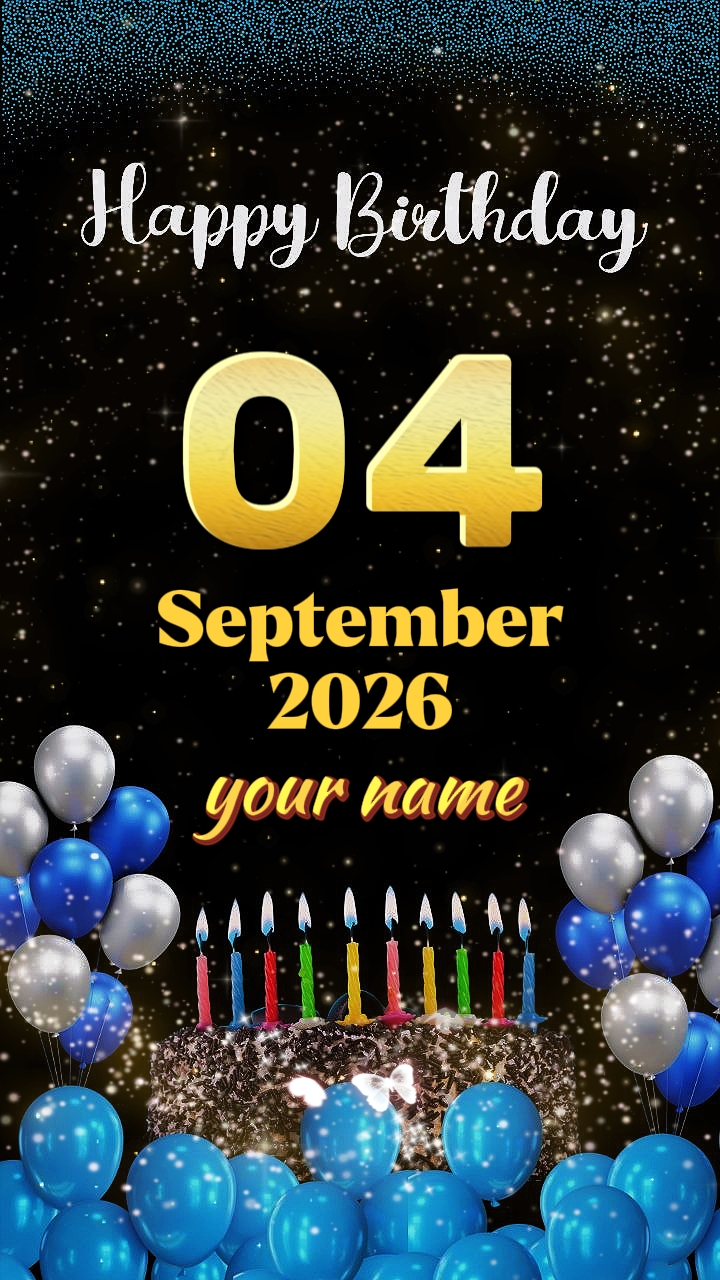 HBD 04 September2026
