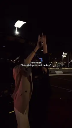 friendship should be